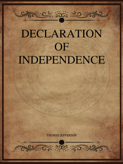 Declaration of Independence - Thomas Jefferson
